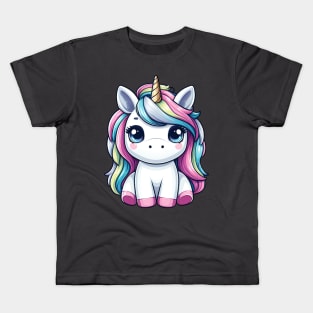 Unicorn S01 D01 Kids T-Shirt